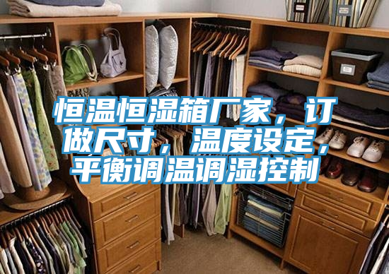 恒溫恒濕箱廠家，訂做尺寸，溫度設(shè)定，平衡調(diào)溫調(diào)濕控制