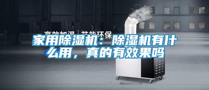 家用除濕機：除濕機有什么用，真的有效果嗎