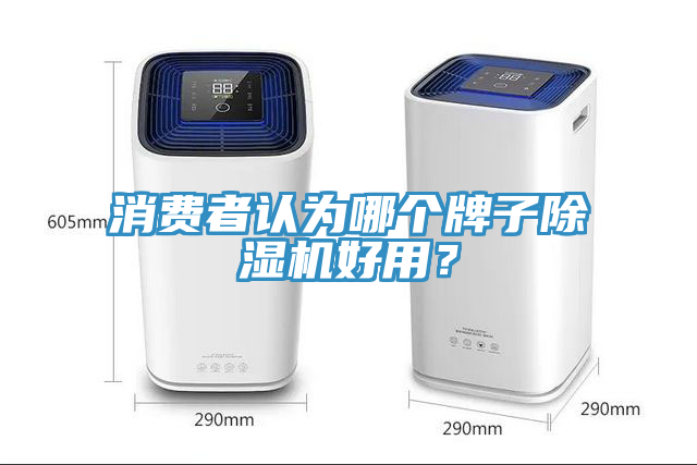 消費者認為哪個牌子除濕機好用？