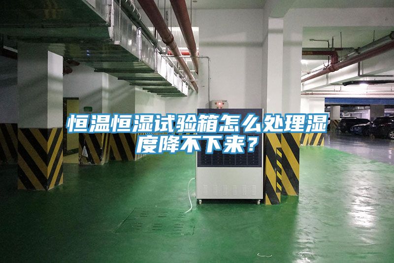 恒溫恒濕試驗箱怎么處理濕度降不下來？
