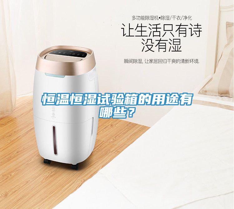 恒溫恒濕試驗(yàn)箱的用途有哪些？