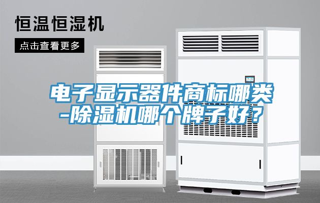 電子顯示器件商標(biāo)哪類-除濕機(jī)哪個(gè)牌子好？
