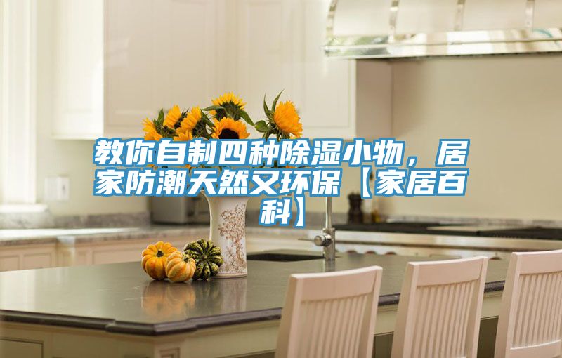 教你自制四種除濕小物，居家防潮天然又環(huán)保【家居百科】