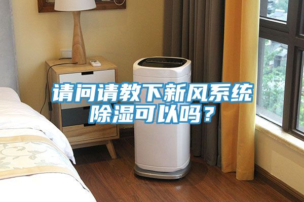 請(qǐng)問(wèn)請(qǐng)教下新風(fēng)系統(tǒng)除濕可以嗎？