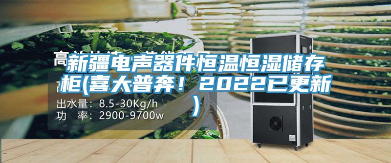 新疆電聲器件恒溫恒濕儲存柜(喜大普奔！2022已更新)