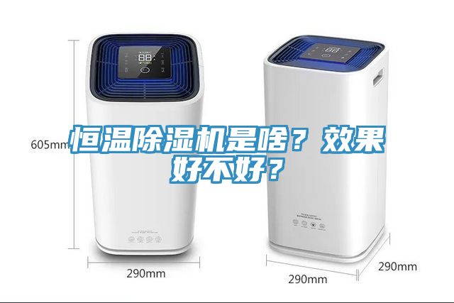 恒溫除濕機(jī)是啥？效果好不好？