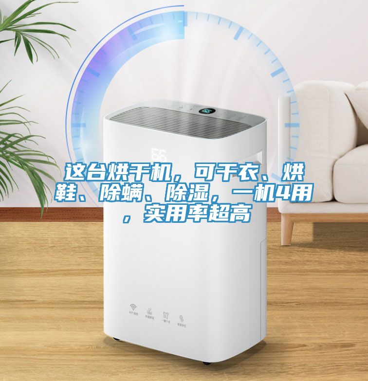 這臺烘干機，可干衣、烘鞋、除螨、除濕，一機4用，實用率超高