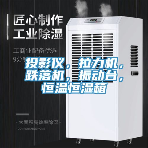投影儀，拉力機，跌落機，振動臺，恒溫恒濕箱