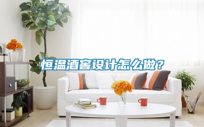 恒溫酒窖設計怎么做？