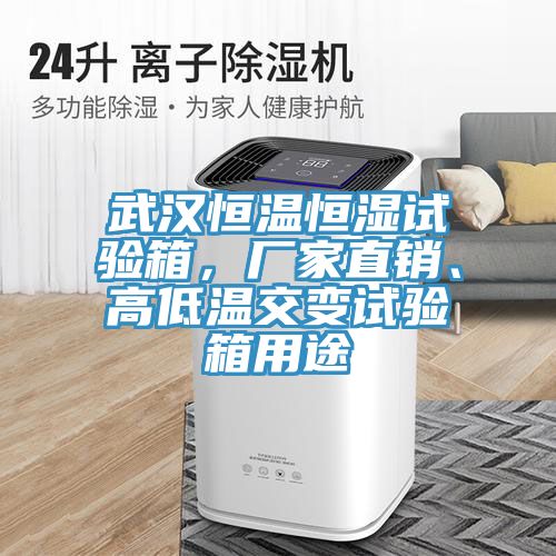 武漢恒溫恒濕試驗(yàn)箱，廠家直銷、高低溫交變?cè)囼?yàn)箱用途