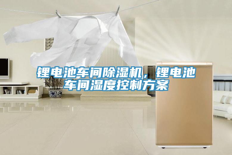 鋰電池車間除濕機(jī)，鋰電池車間濕度控制方案