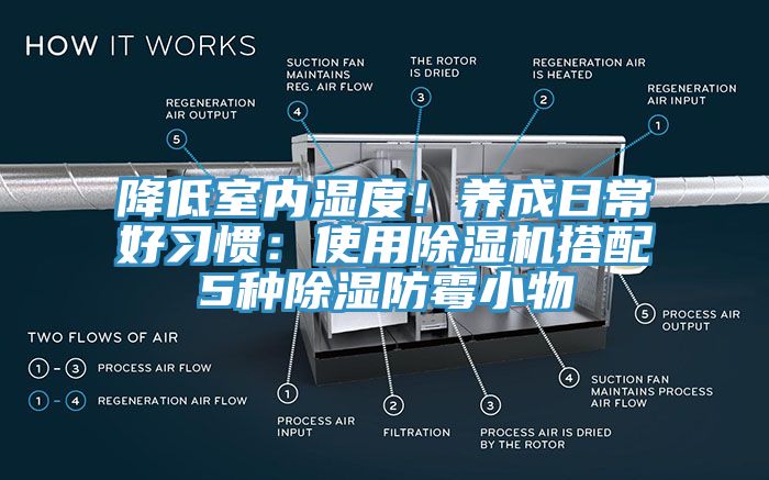 降低室內(nèi)濕度！養(yǎng)成日常好習(xí)慣：使用除濕機(jī)搭配5種除濕防霉小物