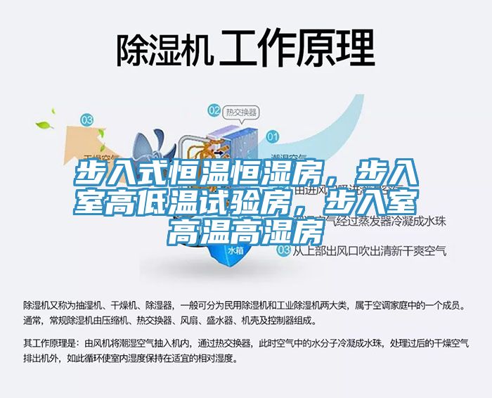 步入式恒溫恒濕房，步入室高低溫試驗房，步入室高溫高濕房
