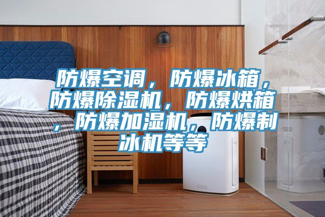 防爆空調(diào)，防爆冰箱，防爆除濕機，防爆烘箱，防爆加濕機，防爆制冰機等等