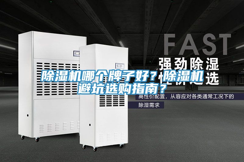 除濕機哪個牌子好？除濕機避坑選購指南？