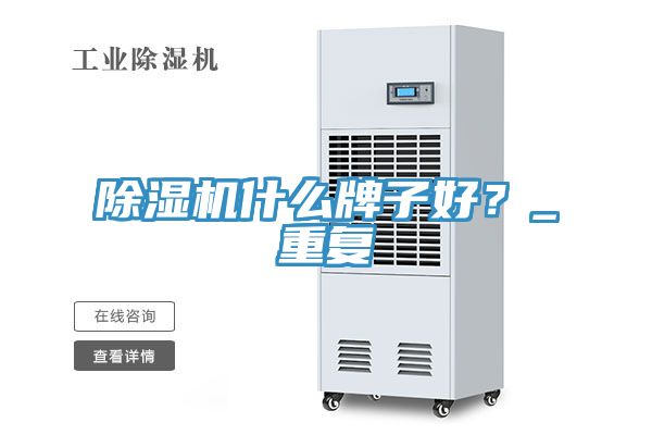 除濕機什么牌子好？_重復(fù)
