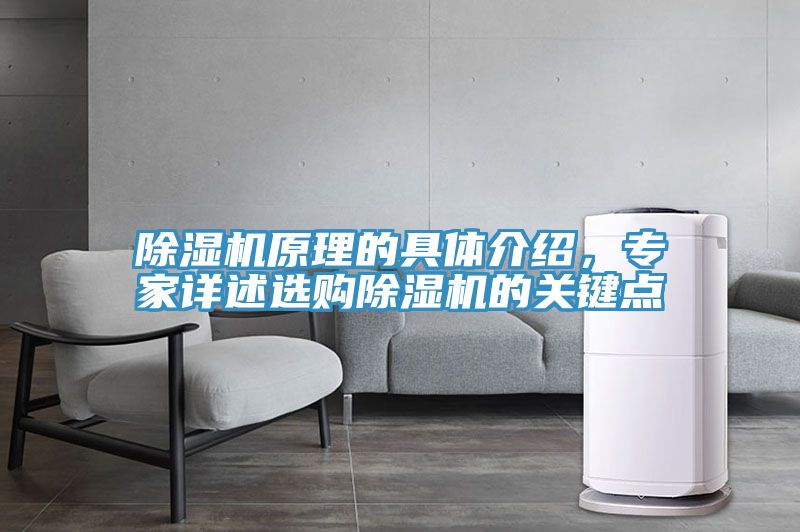 除濕機(jī)原理的具體介紹，專家詳述選購除濕機(jī)的關(guān)鍵點(diǎn)