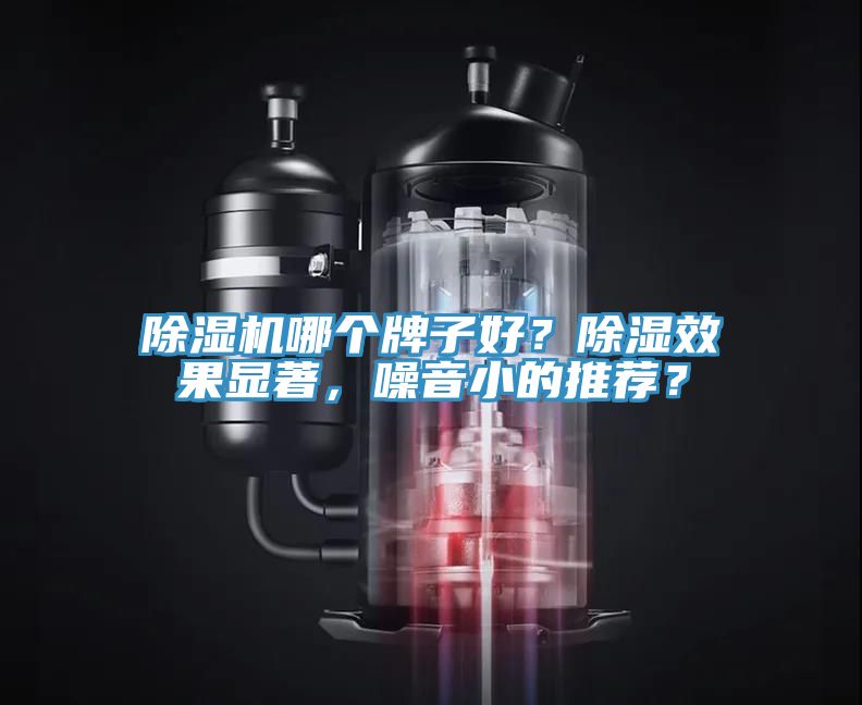 除濕機哪個牌子好？除濕效果顯著，噪音小的推薦？