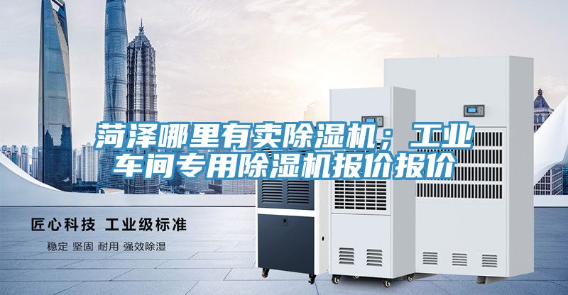 菏澤哪里有賣除濕機；工業(yè)車間專用除濕機報價報價