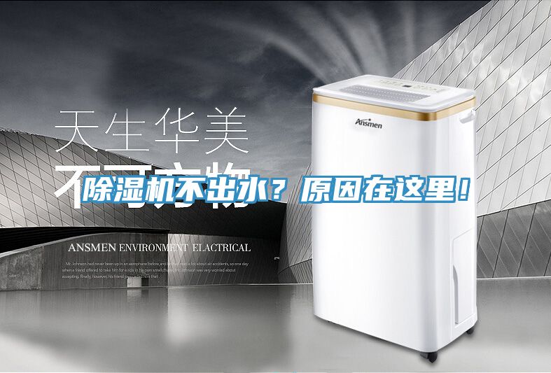 除濕機不出水？原因在這里！