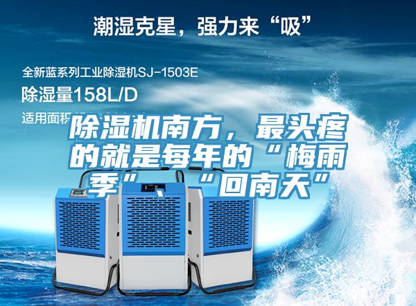 除濕機(jī)南方，最頭疼的就是每年的“梅雨季”、“回南天”