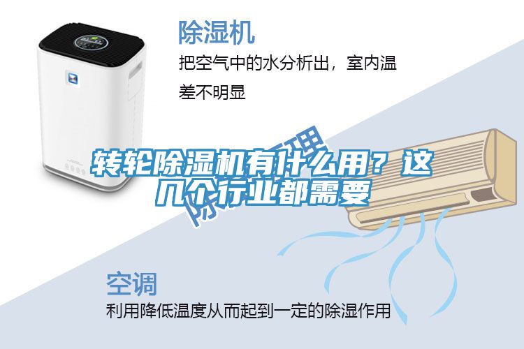 轉(zhuǎn)輪除濕機(jī)有什么用？這幾個行業(yè)都需要