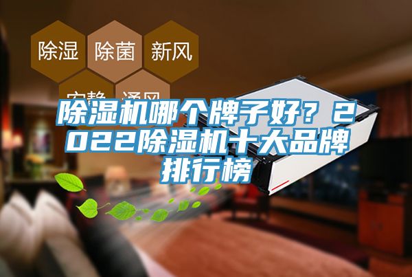 除濕機哪個牌子好？2022除濕機十大品牌排行榜