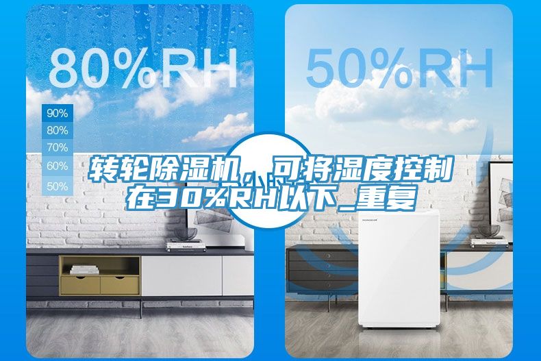 轉(zhuǎn)輪除濕機(jī)，可將濕度控制在30%RH以下_重復(fù)