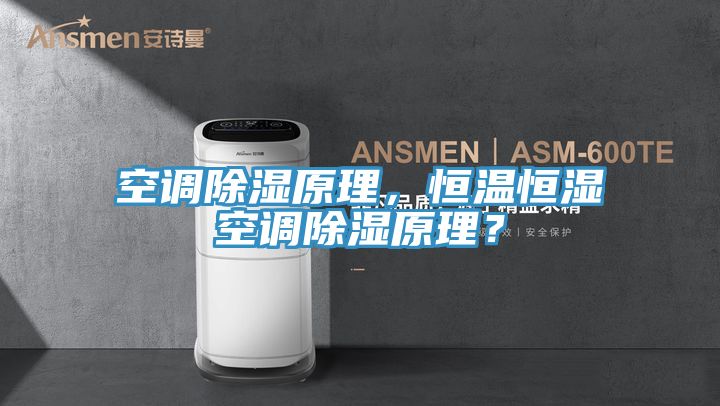 空調(diào)除濕原理，恒溫恒濕空調(diào)除濕原理？
