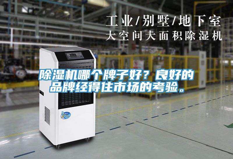 除濕機哪個牌子好？良好的品牌經得住市場的考驗。