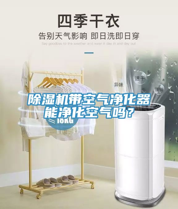 除濕機帶空氣凈化器能凈化空氣嗎？