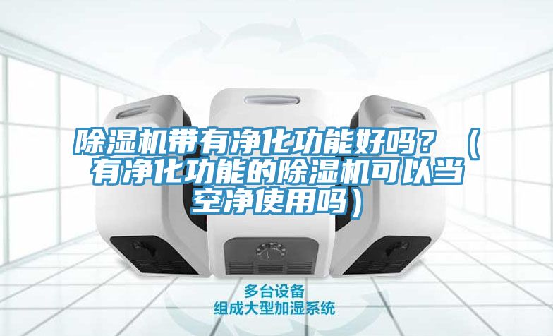 除濕機帶有凈化功能好嗎？（有凈化功能的除濕機可以當(dāng)空凈使用嗎）