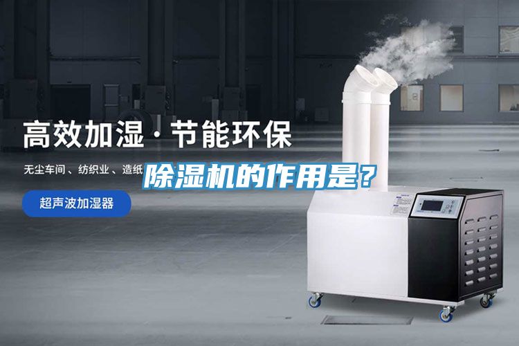 除濕機(jī)的作用是？